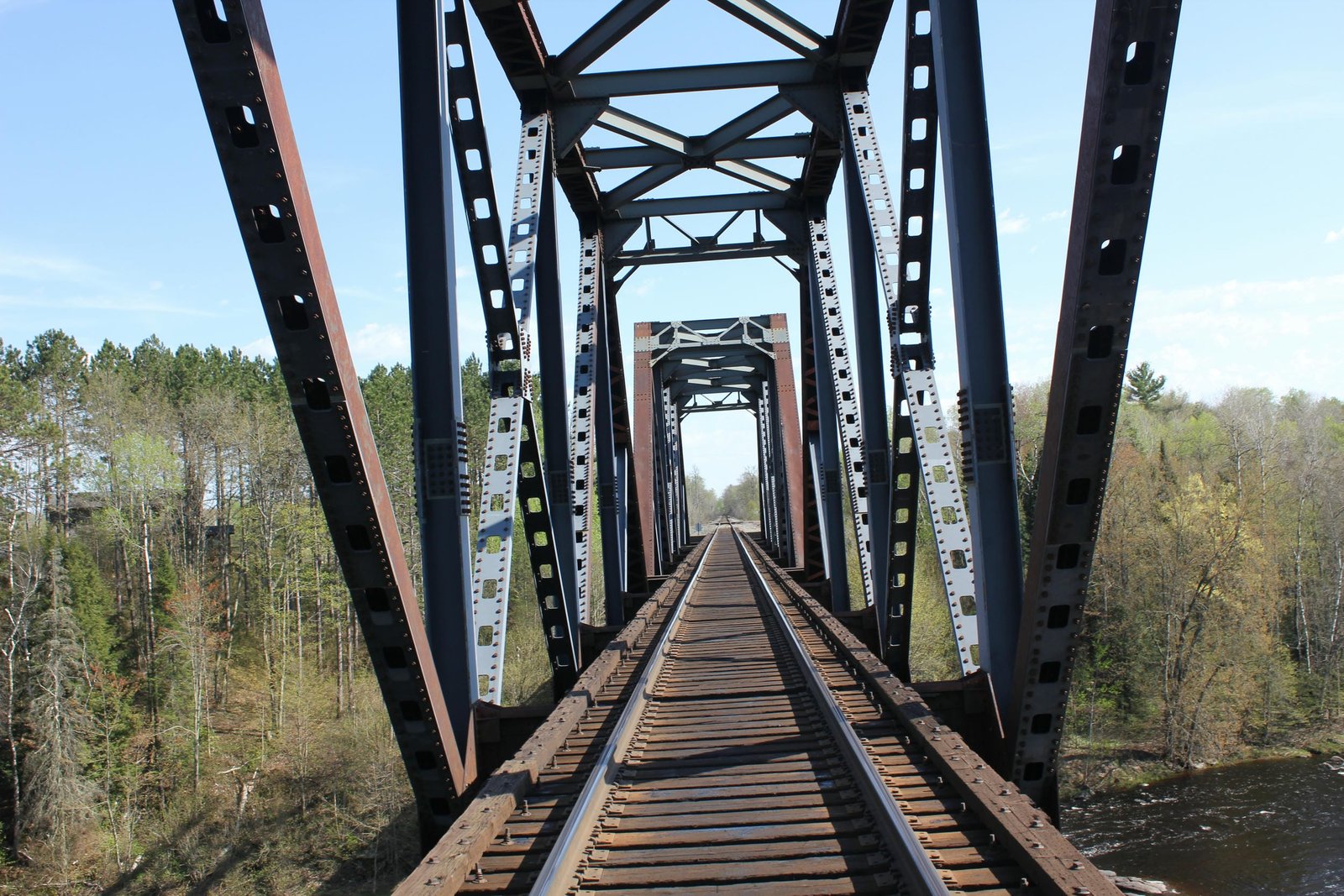 Inside truss